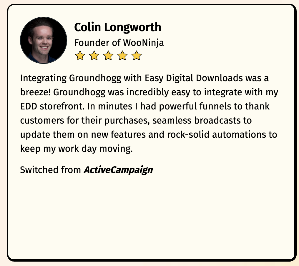 Groundhogg Review